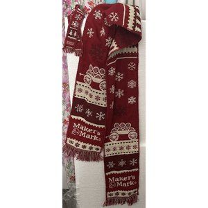 Maker's Mark Scarf and Bottle Scarf Set